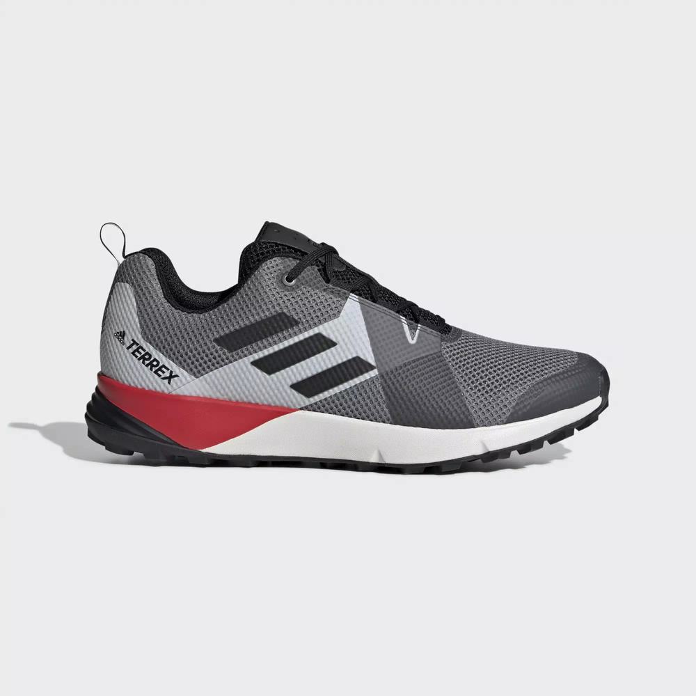 Adidas Terrex TWO Tenis De Seguridad Grises Para Hombre (MX-85186)